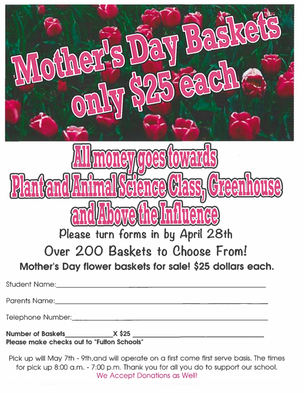 Mother's Day Baskets