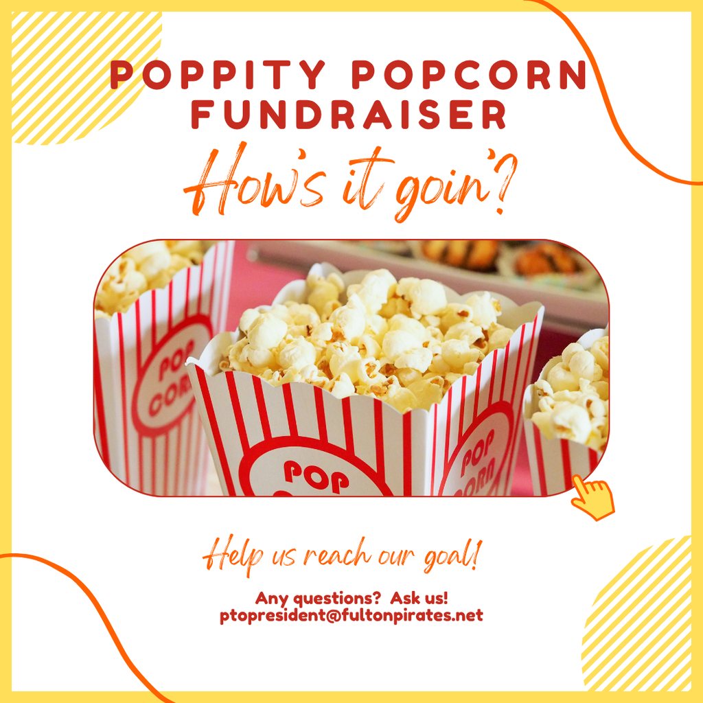 Popcorn Fundraiser check in