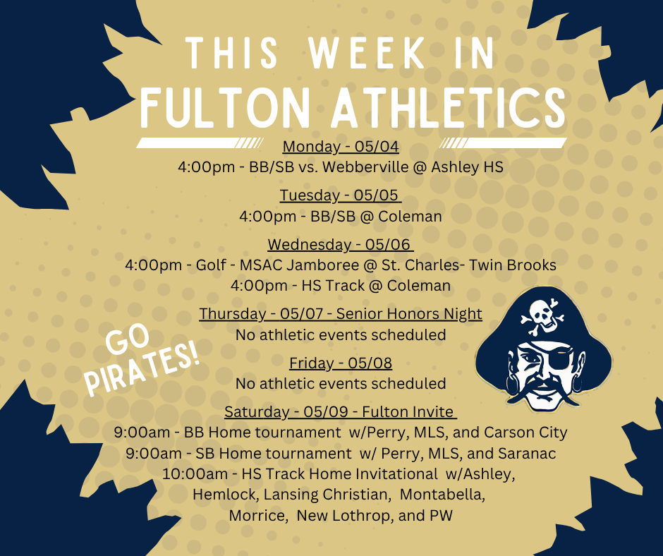 weekly schedule