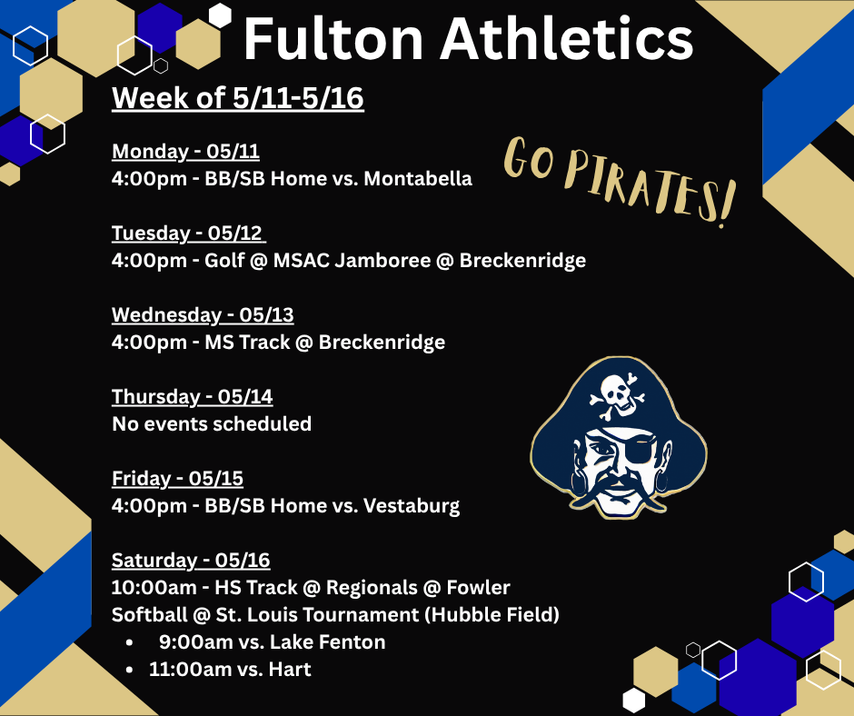 weekly schedule
