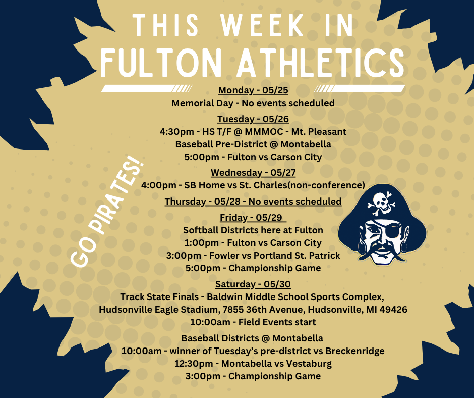 weekly schedule