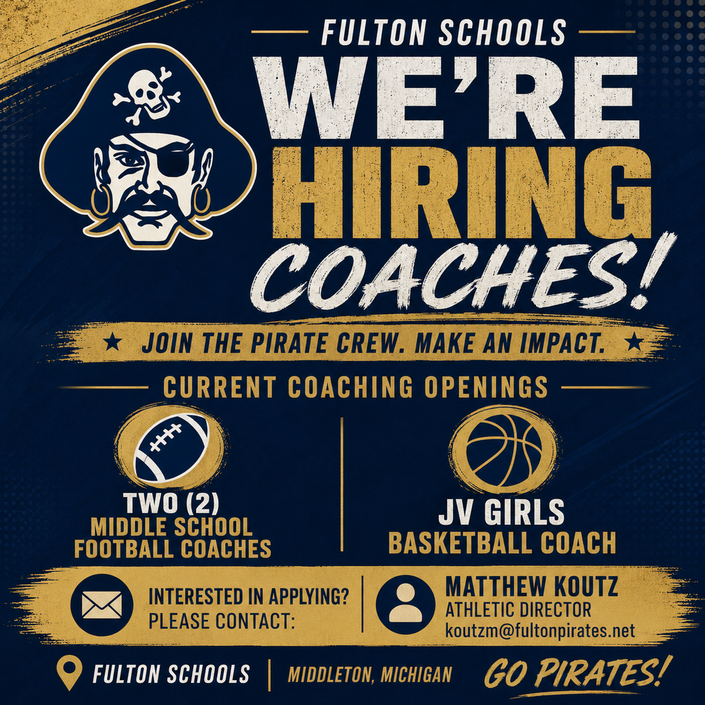 coaches needed