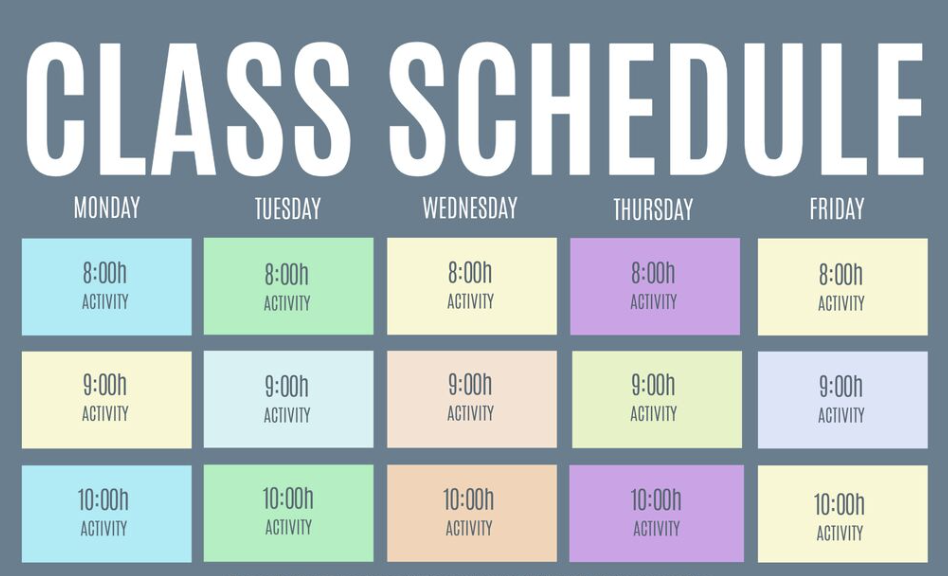 schedules