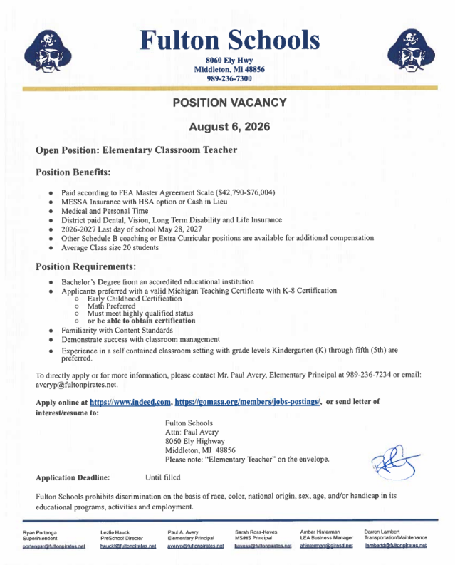 job posting