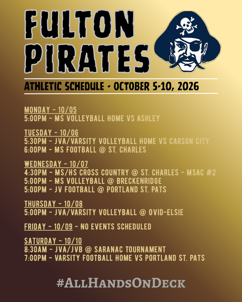 weekly schedule
