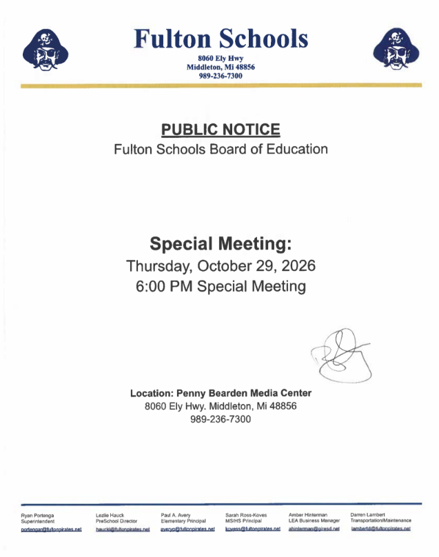 Public Notice