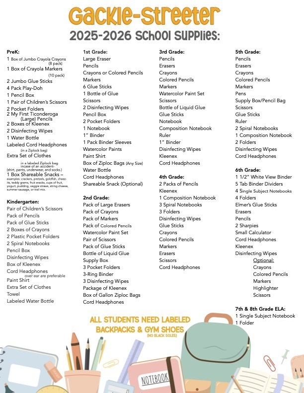 25-26 supplies