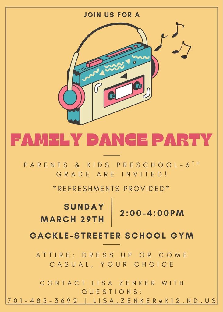 FamilyDancePartyFlyer