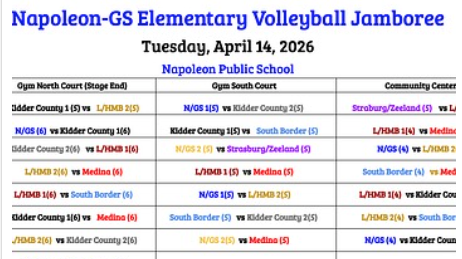 Elementary Girls Volleyball Jamboree