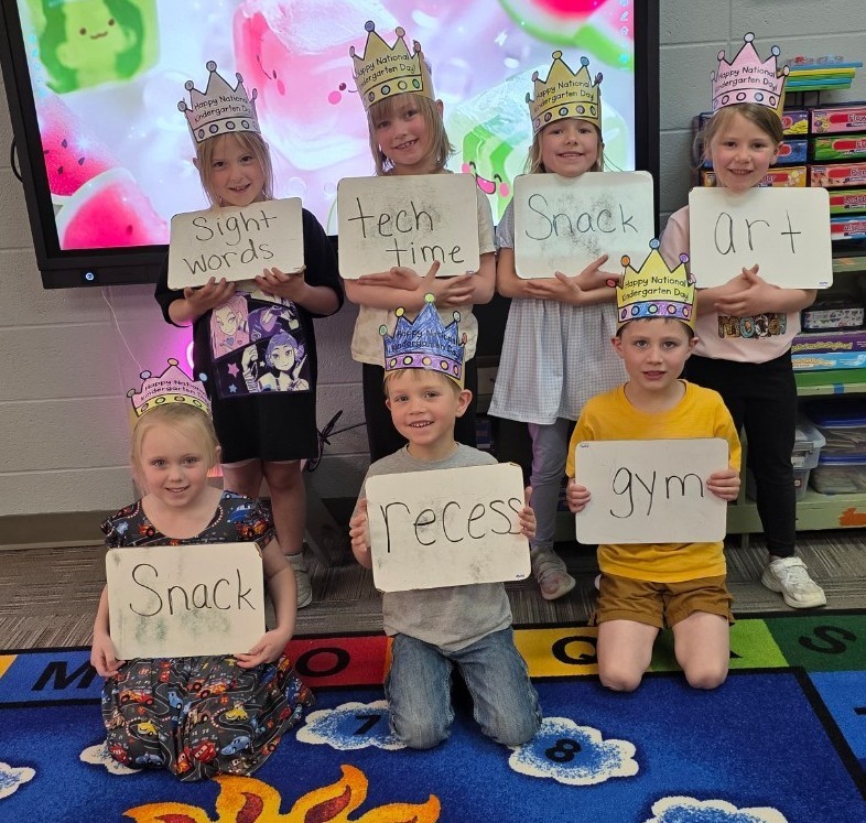 our favorite part of kindergarten 💕