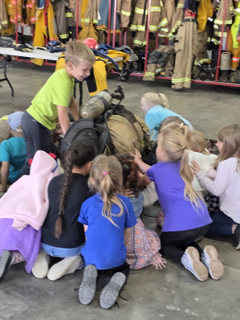 practicing how to get a firefighters attention