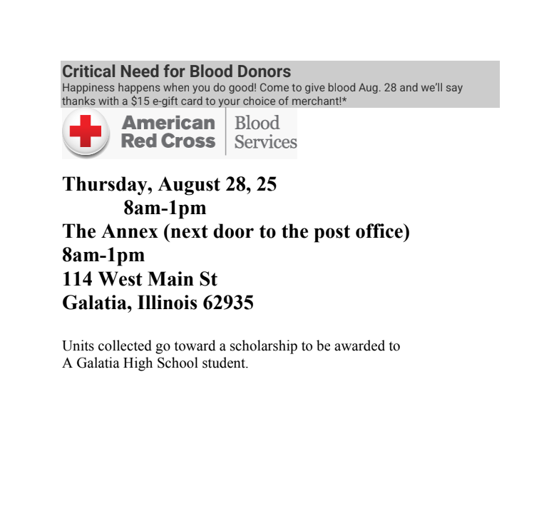 Blood Drive