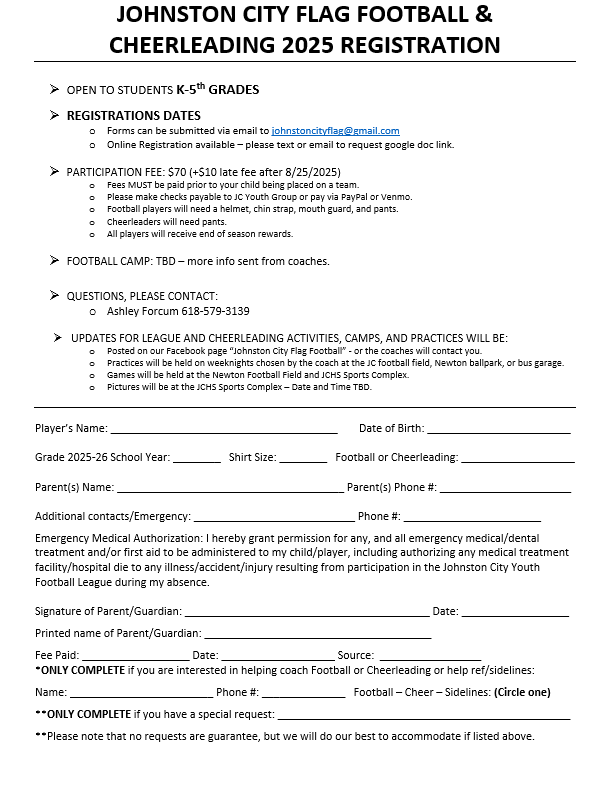 JC flag football