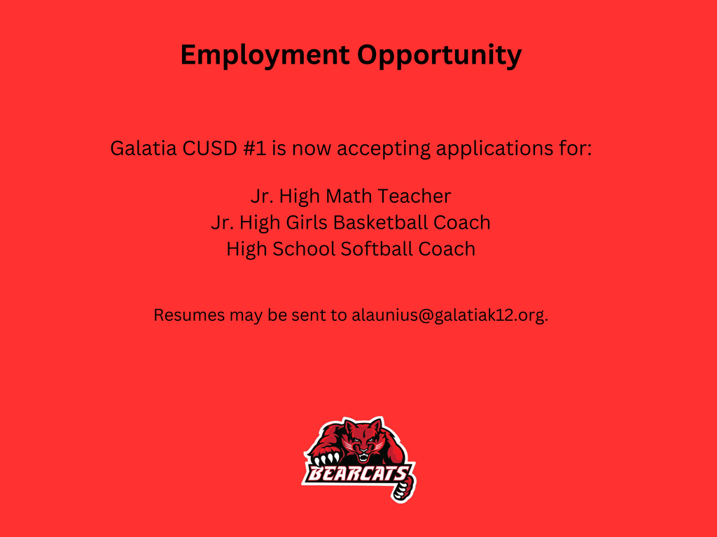 Employment Opportunities