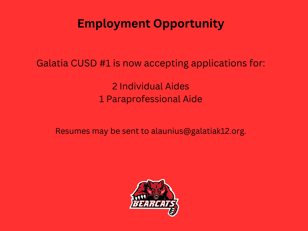 Employment Opportunities