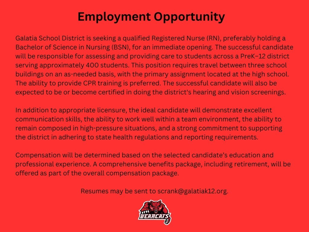 Nurse Position