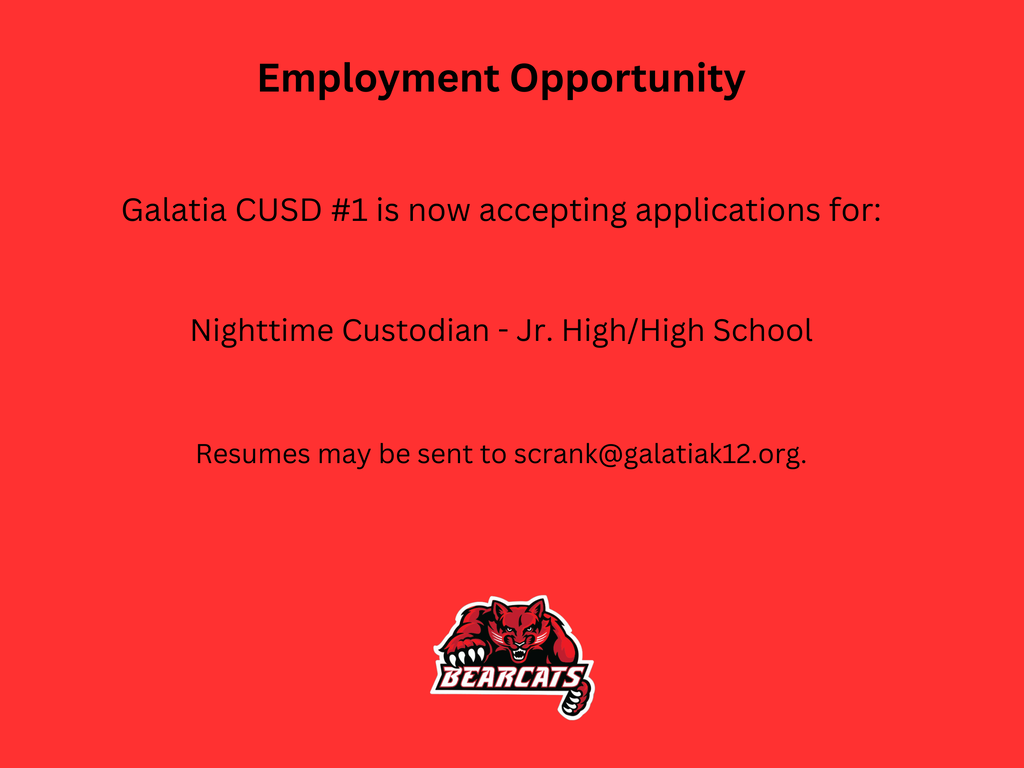 Employment Opportunity
