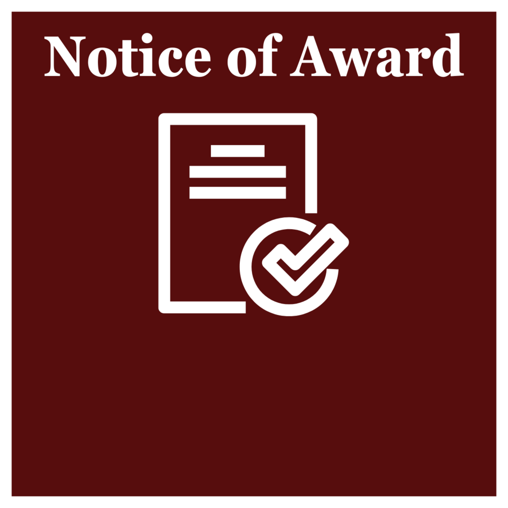 Notice of Award