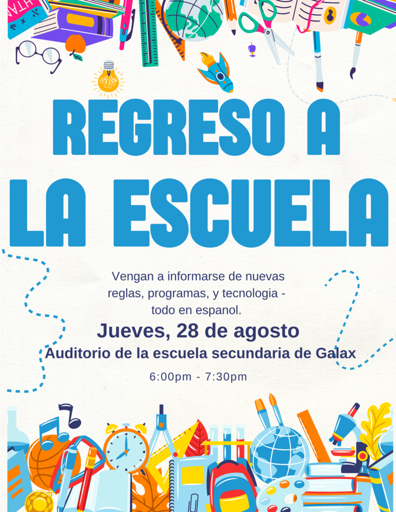 EL Back to School Night 2025