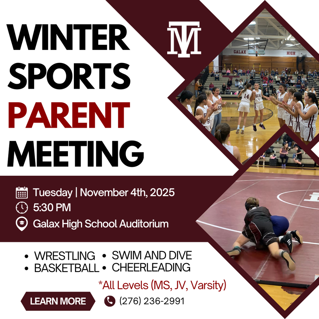 Winter Sports Parent Meeting