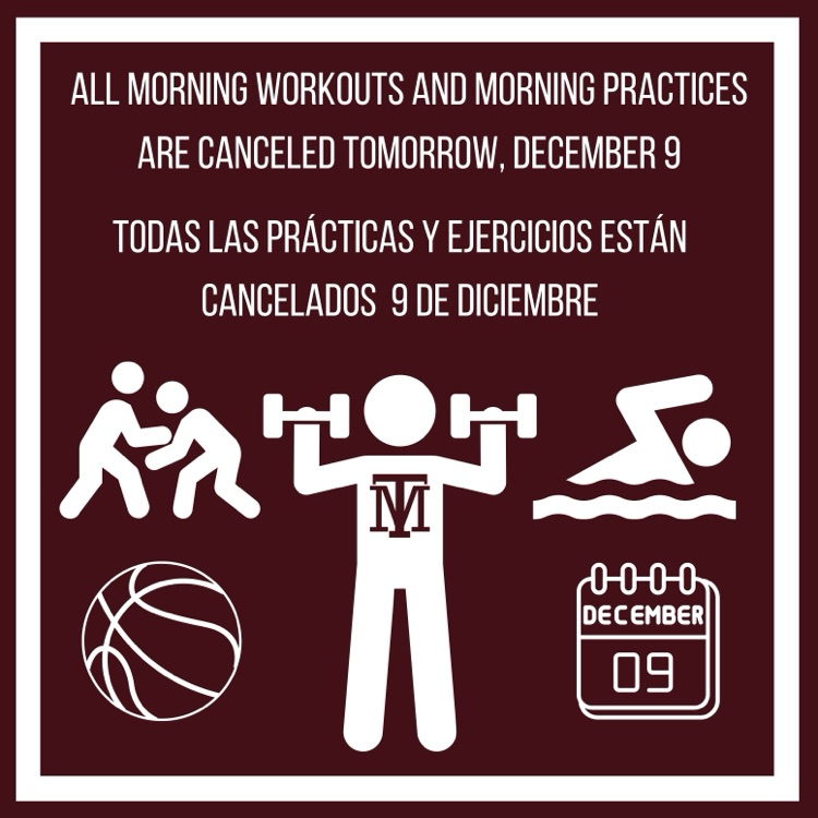 12/9 no workouts
