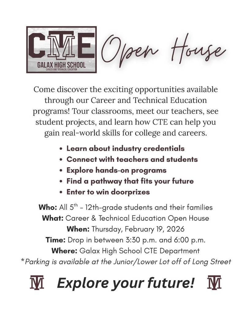 CTE Open House February 19, 2026