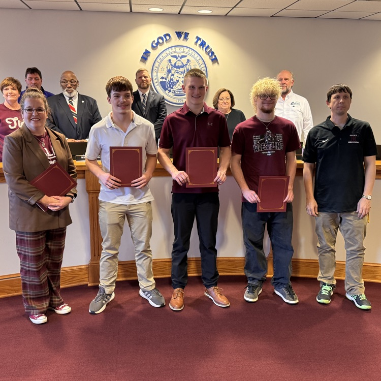 Galax Wrestling Team Recognition
