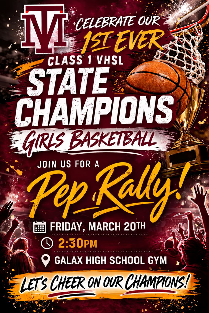 Pep Rally Announcement