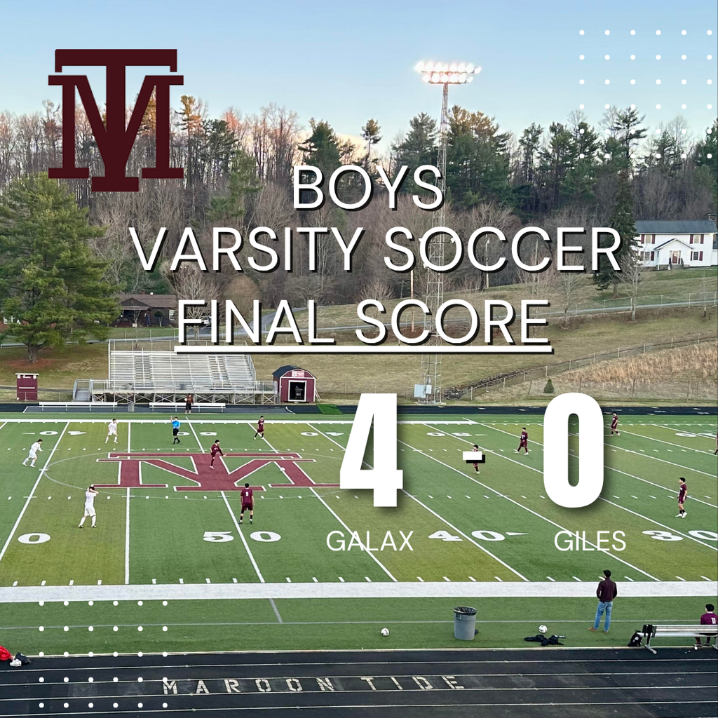 Boys Soccer Score