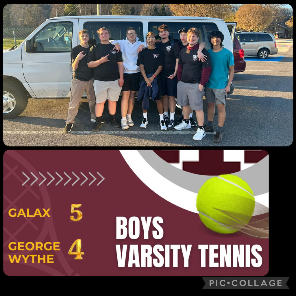 Boys Tennis vs GW Score