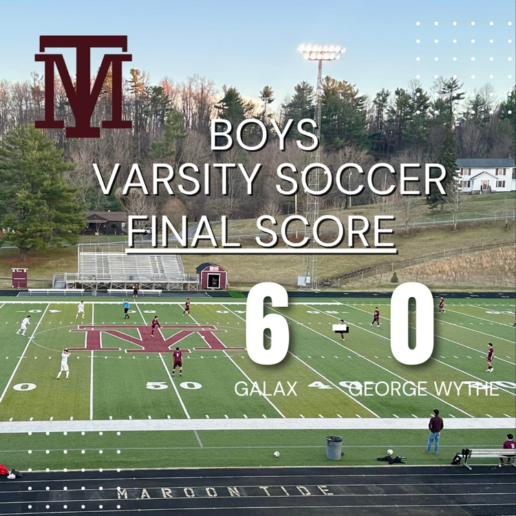 varsity soccer score