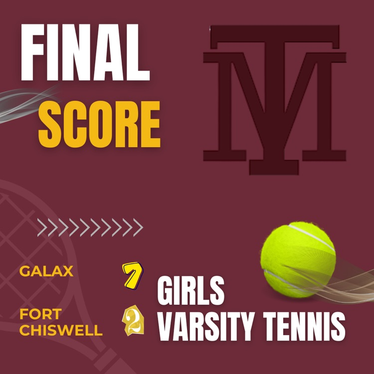 girls tennis wins over fort chiswell