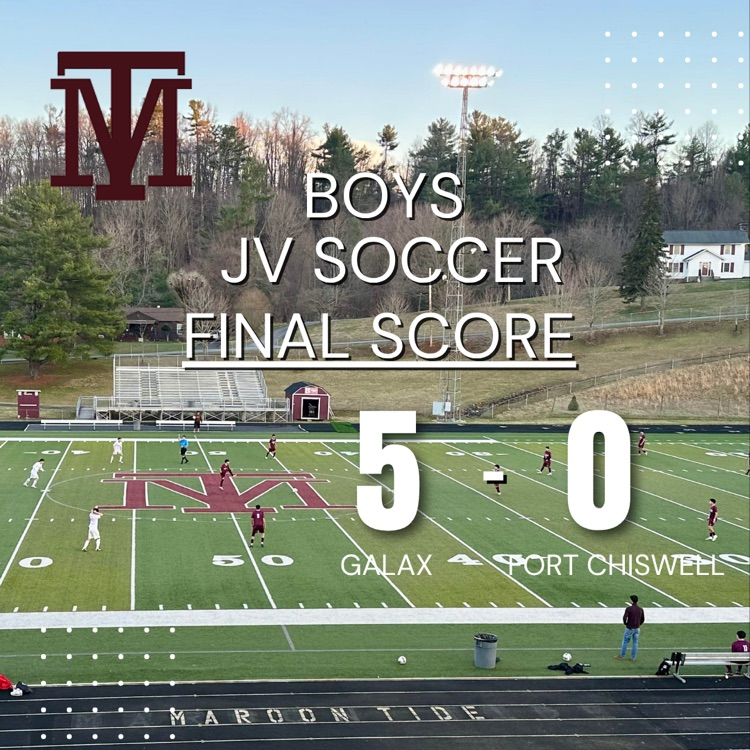 JV boys soccer wins v fort chiswell