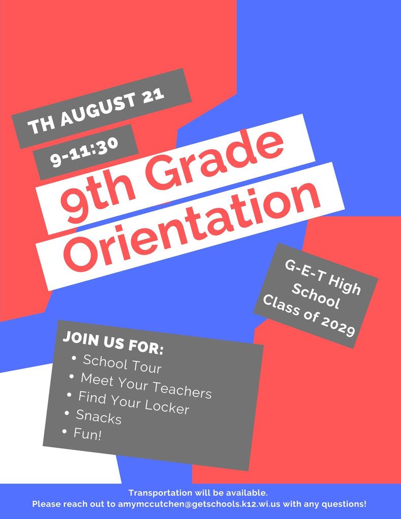 9th Grade Orientation 25-26