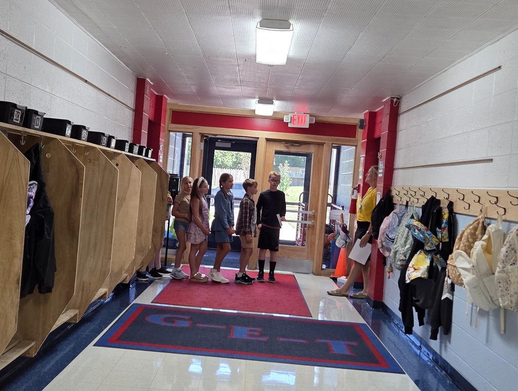 Students learning playground expectations