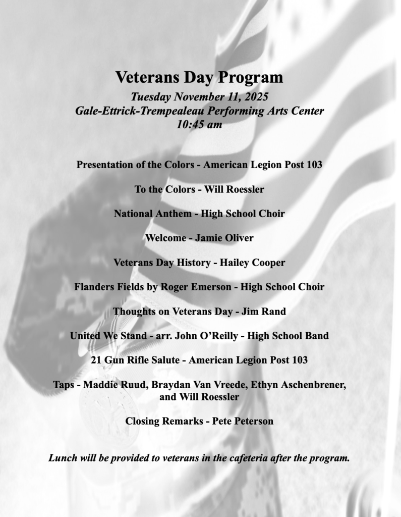 Veterans Day Program