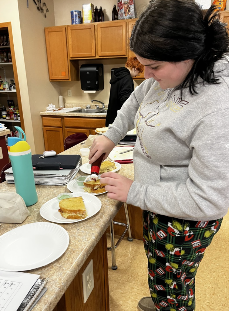 Gourmet Foods grilled cheese competition