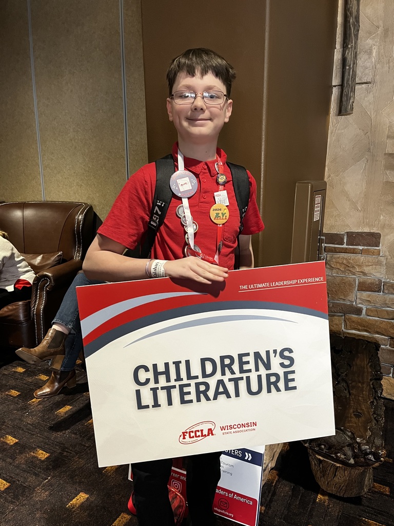 Efriam competed in Children's Literature.