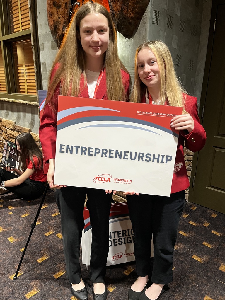 Kenleigh and Izzy competed in Entrepreneurship.