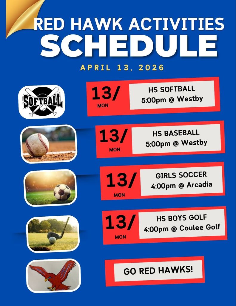 Red Hawk Athletics - April 13, 2026