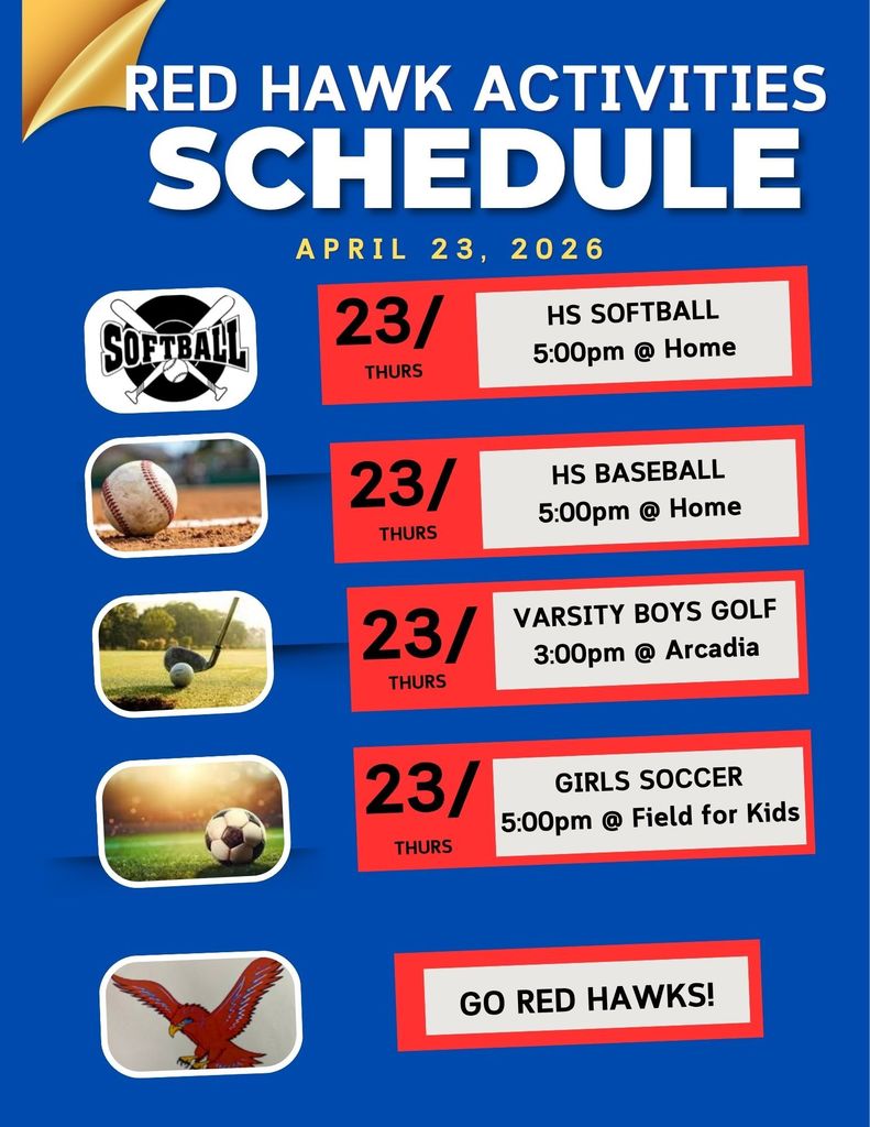 Red Hawk Athletics - April 23, 2026