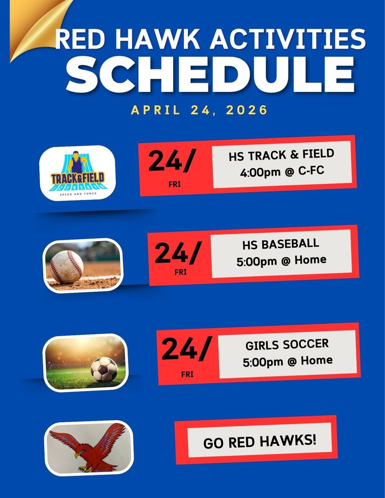 Red Hawk Athletics - April 24, 2026