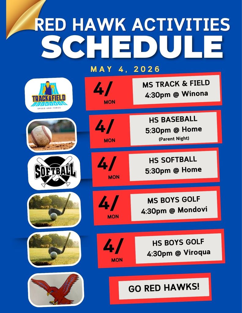 Red Hawk Athletics - May 4, 2026