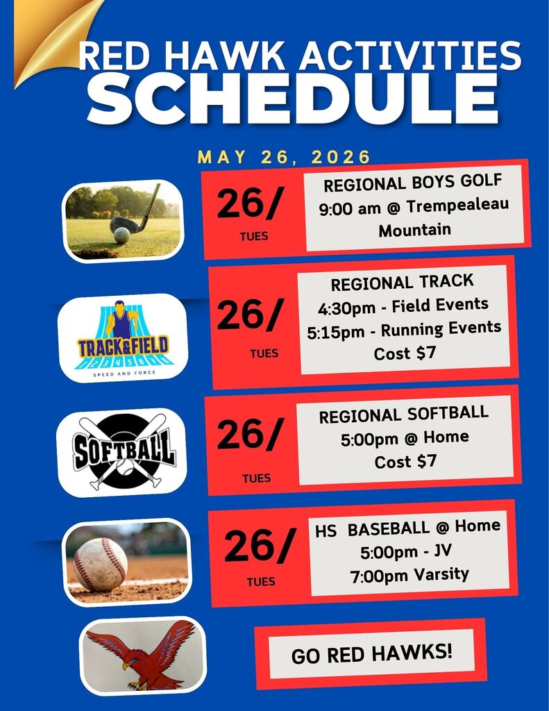 Red Hawk Athletics - May 26, 2026