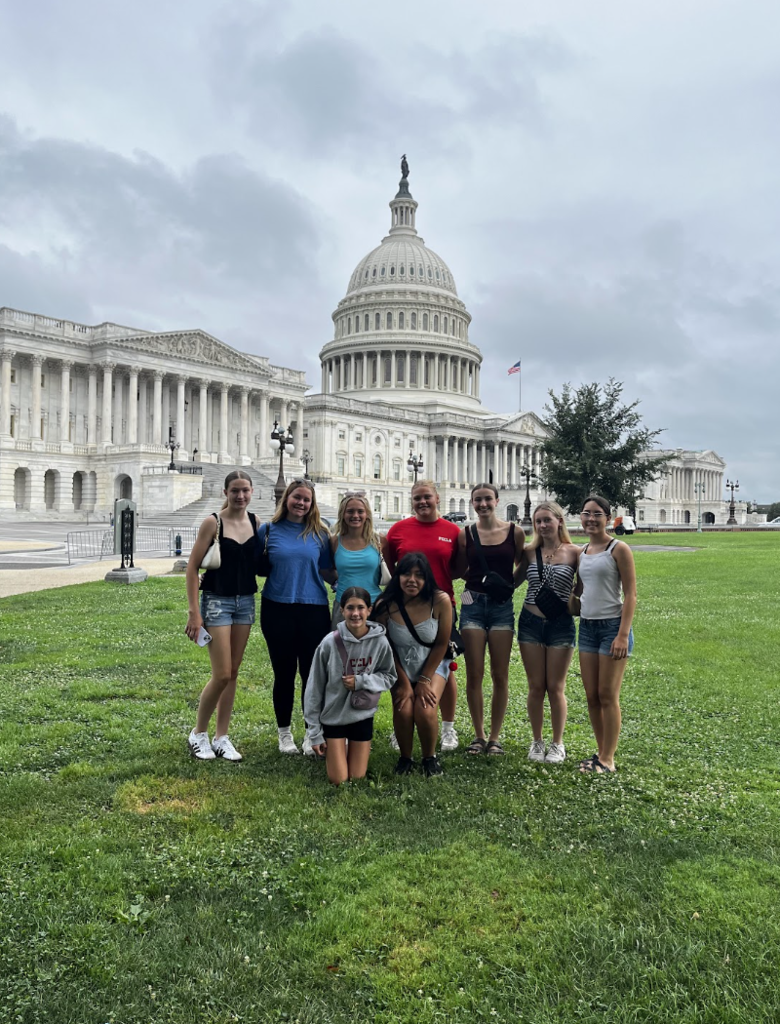 The group toured the U.S. Capital.