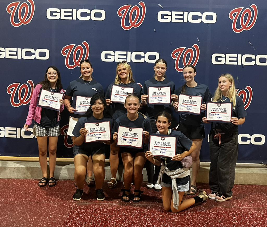 FCCLA students attended the Washington Nationals game!