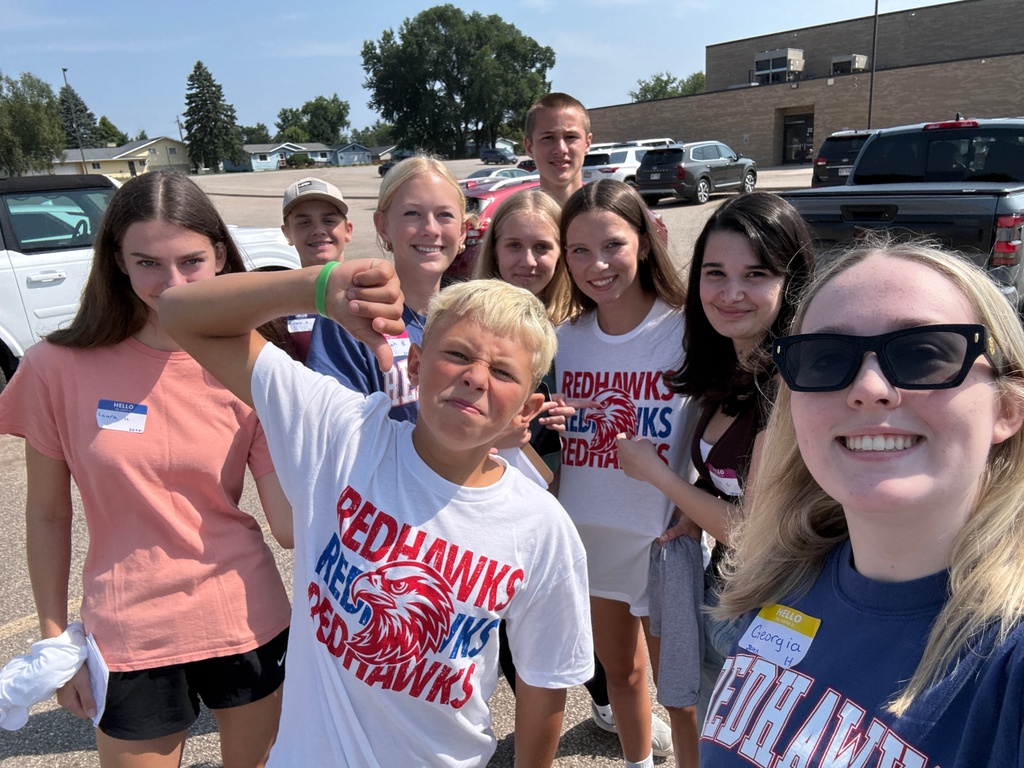 students participating in 9th grade orientation
