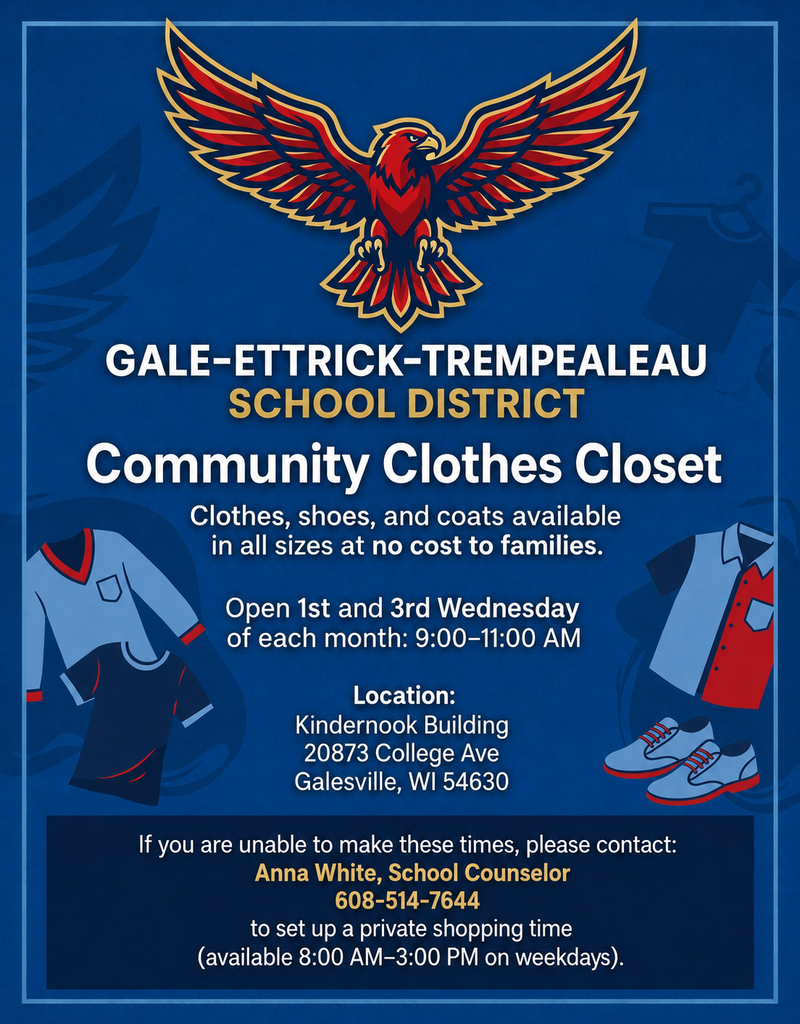 Clothing Closet flyer