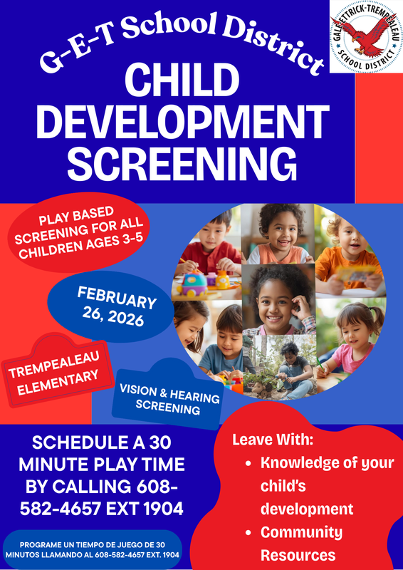 Child Development Screening Flyer