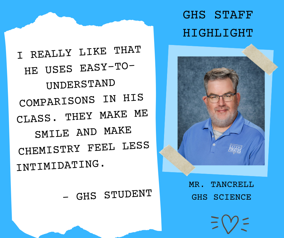 Mr. Tancrell Highlight